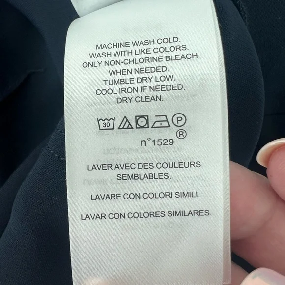 Ralph Lauren Wide-Leg Navy Women's Trousers - Picture 10 of 11